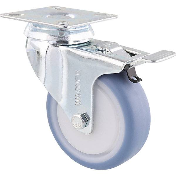 Apparaterollen DELUXE Rad-Ø 75 mm VE 4 Stk Lenkrolle mit Feststeller. Wagner System GmbH 74730349-0