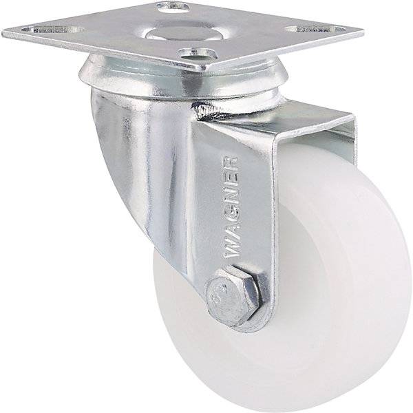 Apparate-Lenkrollen ECO Rad-Ø 50 mm VE 4 Stk Kunststoff Lenkrolle. Wagner System GmbH 74731849-0
