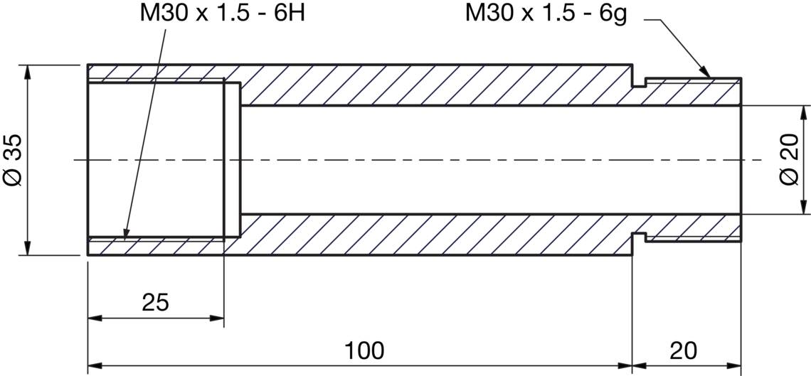 di-soric SBT-VR-100-M30 213760 Maschinenbeleuchtung/ Signalbeleuchtung-1