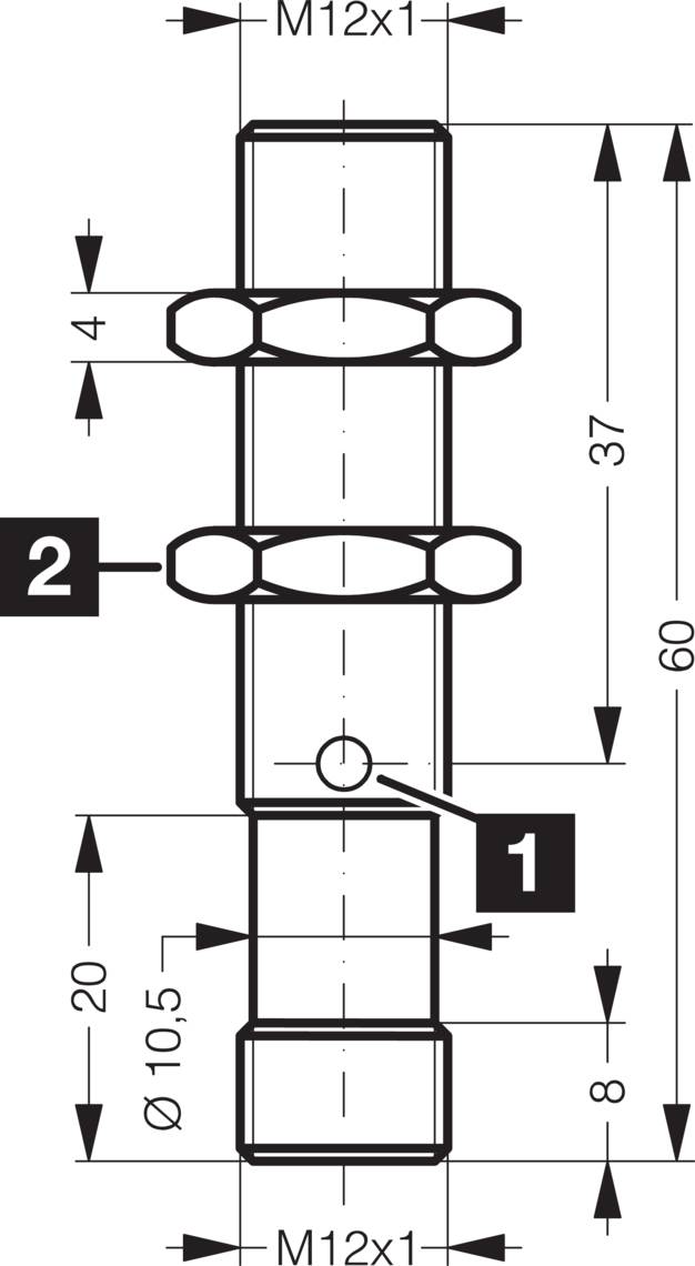 di-soric DCC 12 M 06 PSK-IBSL 200299 Induktiver Näherungssensor-1
