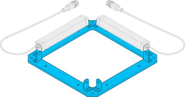 di-soric BE 1-A240-Frameset 206770 Beleuchtung für Bildverarbeitung