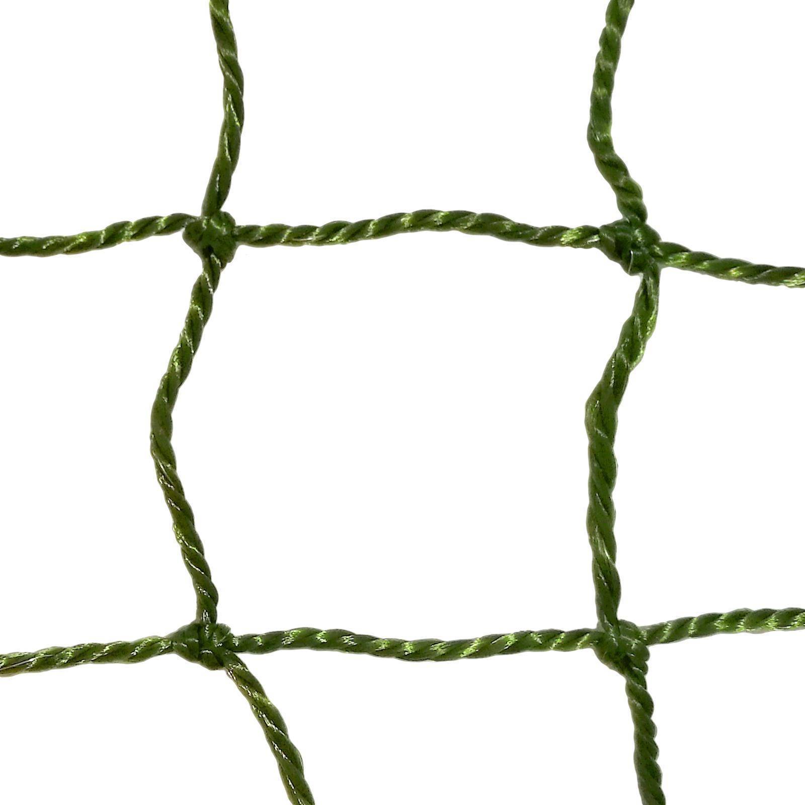 Katzenschutznetz 3 x 2m oliv drahtverstärkt-0
