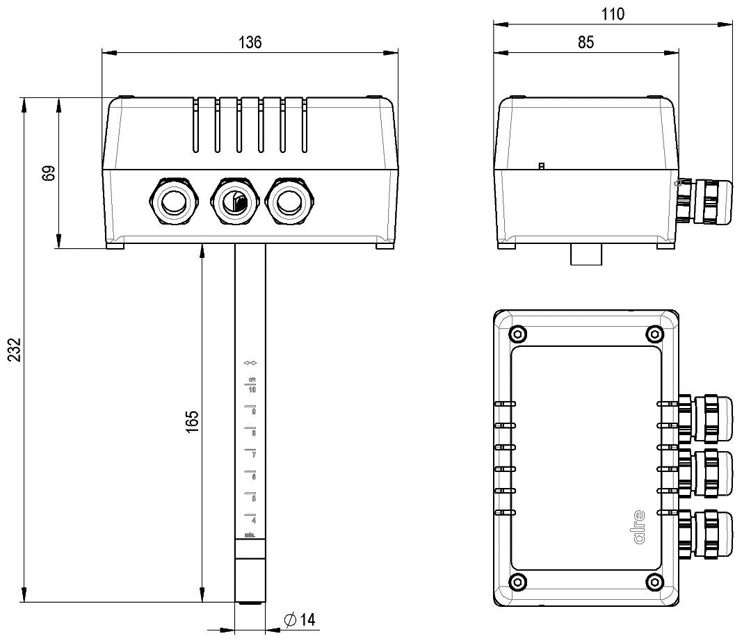 Alre-it Luftstromwächter Elektr. WSERD-534.446-2