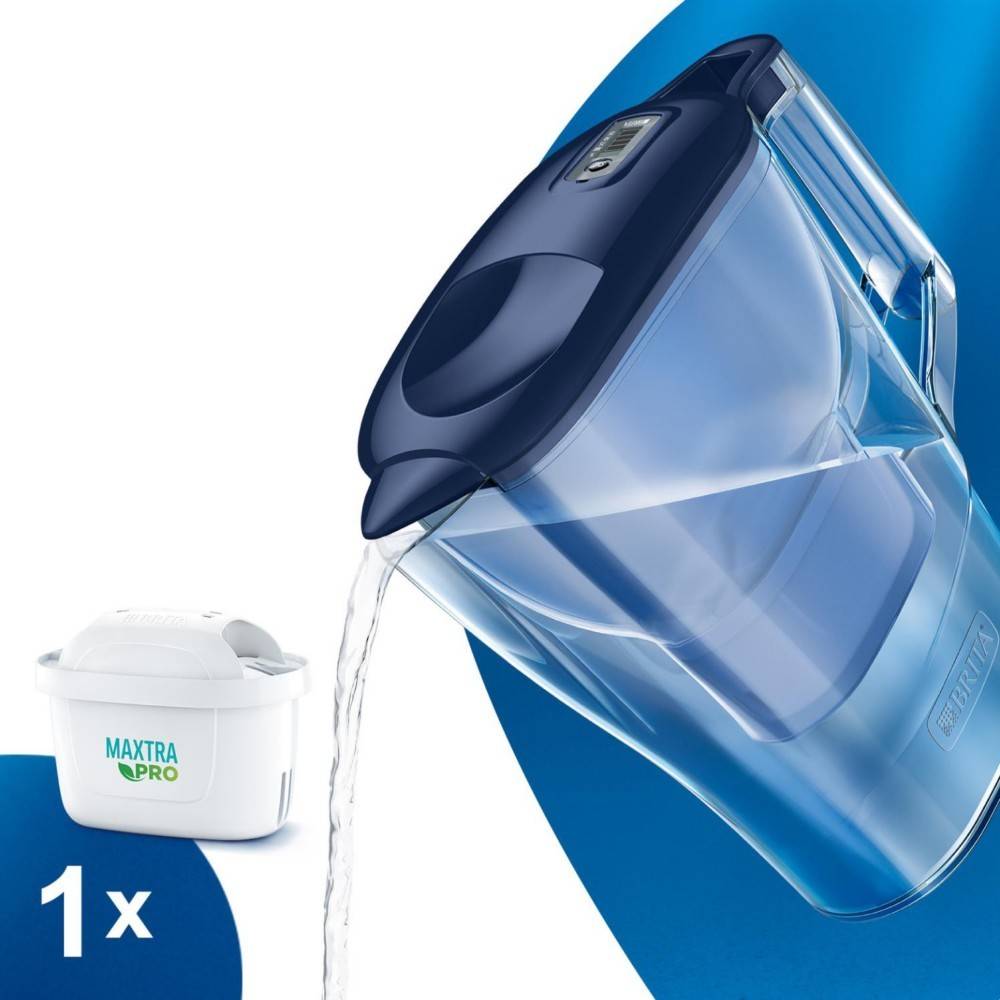 4 Stk. Brita Wasserfilter-Kanne Aluna bl-0