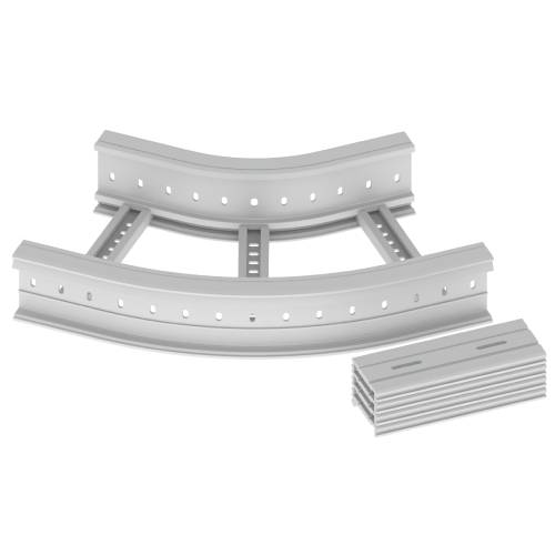 Unex Flachbogen 45 Grad 67436-44-1