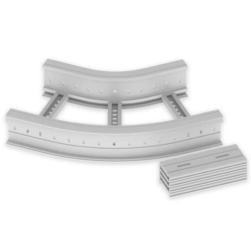 Unex Flachbogen 45 Grad 67436-44-2