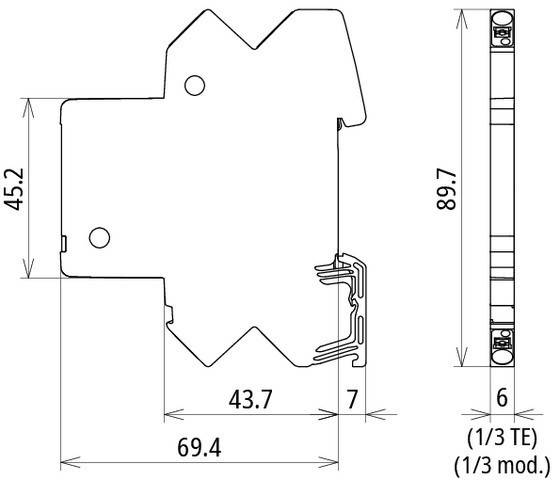 DEHN Kompakter ÜS-Ableiter BCO CL2 E 12-4
