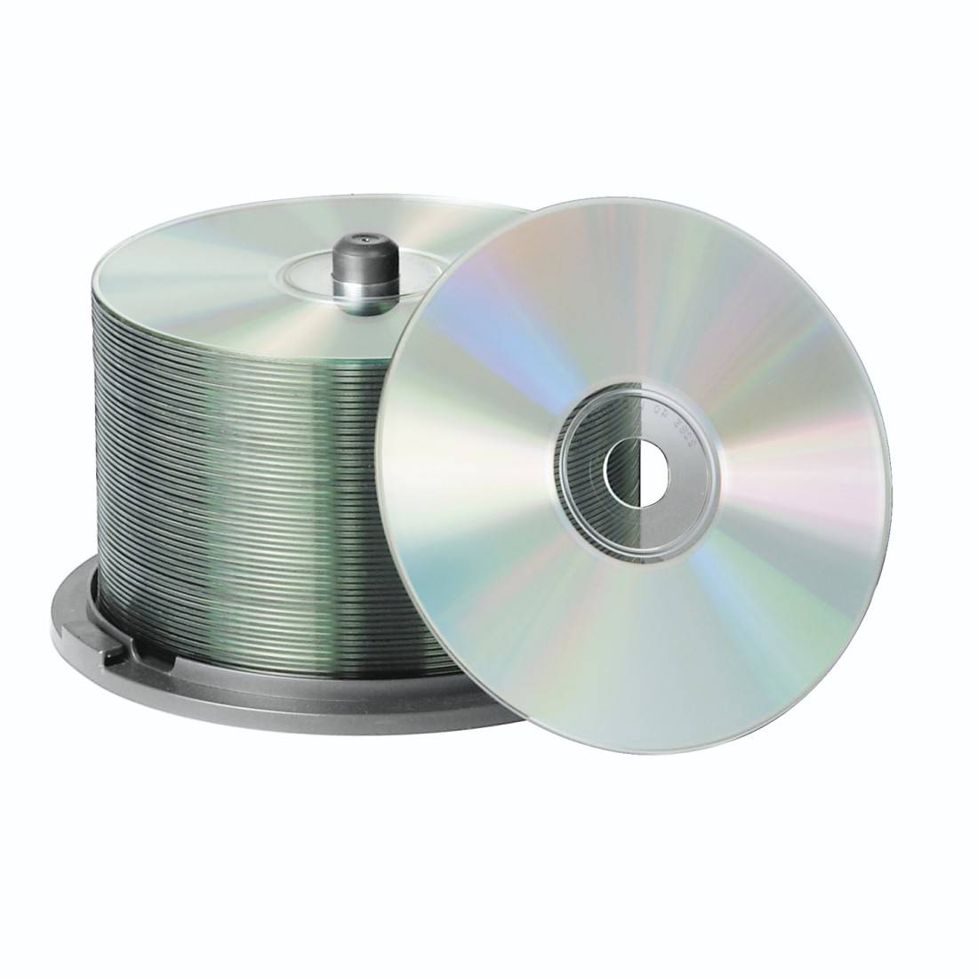 hama 00051269 CD-Leerhülle Slim, 50er-Pack, Transparent/Schwarz-0