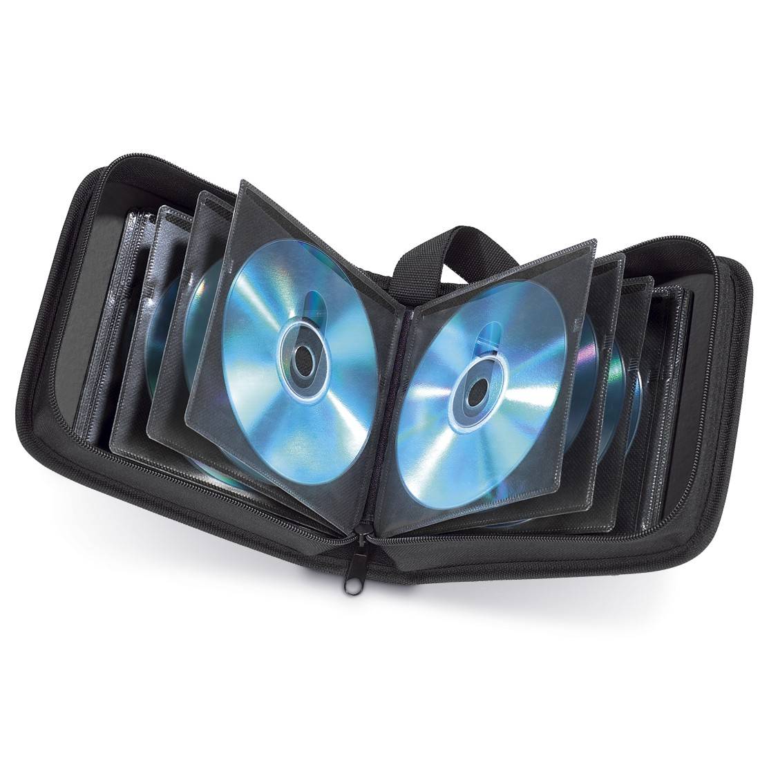 hama 00033831 CD-/DVD-/Blu-ray-Tasche 40, Schwarz-0