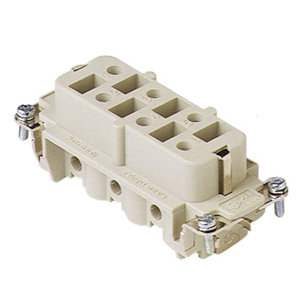 Ilme CPF 06, CP Buchseneinsatz (F) Schraubanschluss, 6-polig+PE 400V/690V, 35A