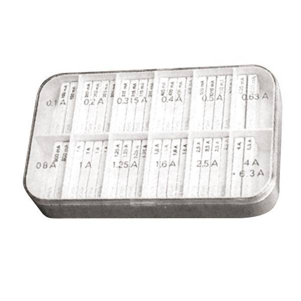 Sicherungssortiment 5 60610 mit 200 Feinsicherungen 5x20 mittel