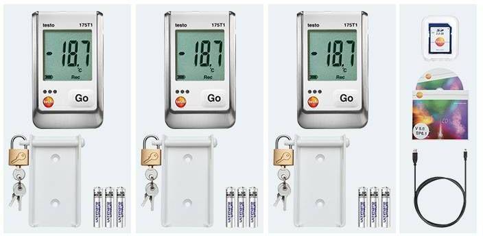 Testo Saveris Temperatur-Logger-Set 0572 1750-1