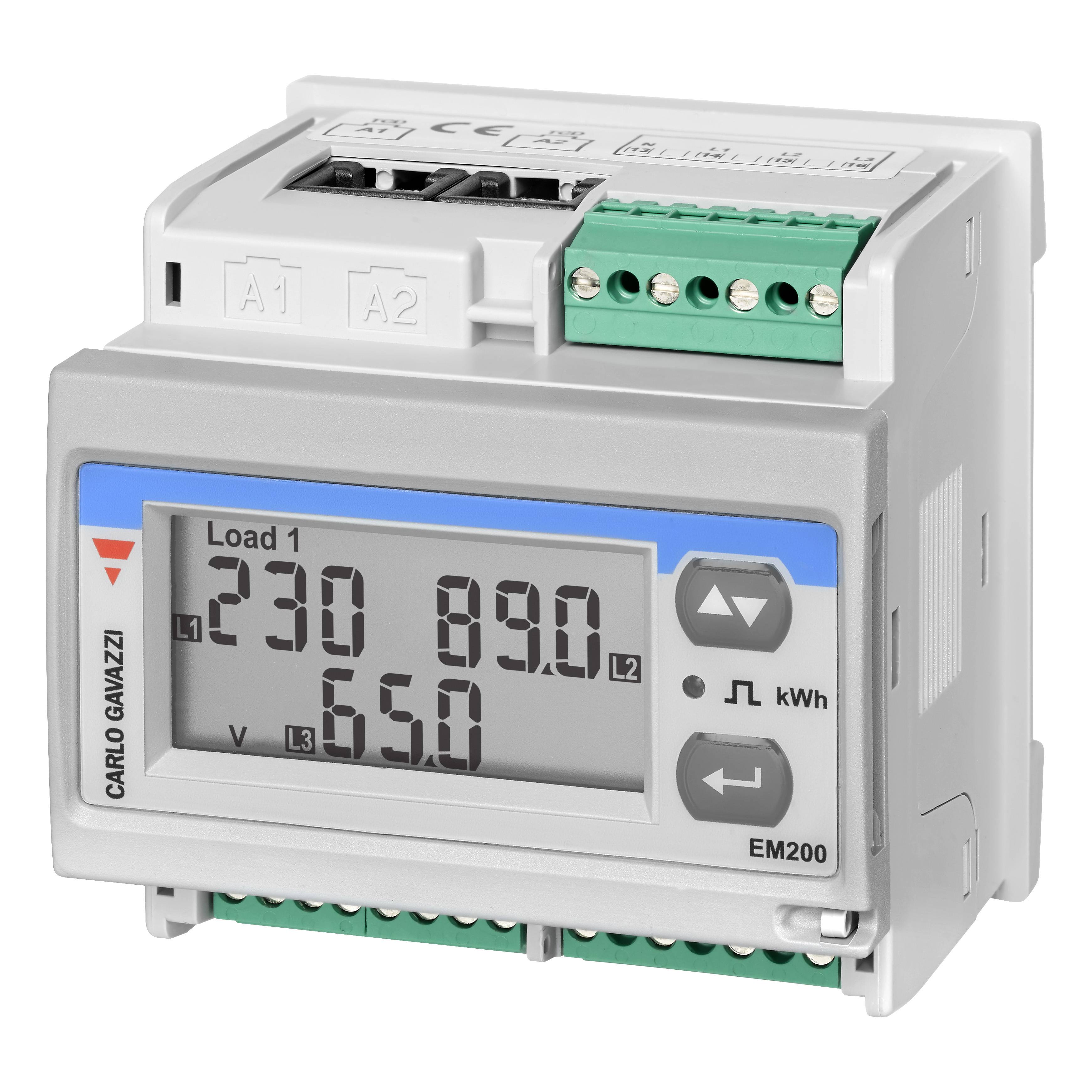 Carlo Gavazzi EM27072DMV53XOSX, KOMPAKTER, SCHNELLER ENERGIEANALYSATOR REV.4-0