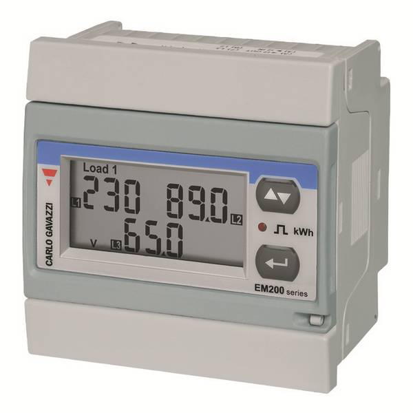Carlo Gavazzi EM21072DAV53XOXX, KOMPAKTER 3-PHASIGER ENERGIEZÄHLER REV.4
