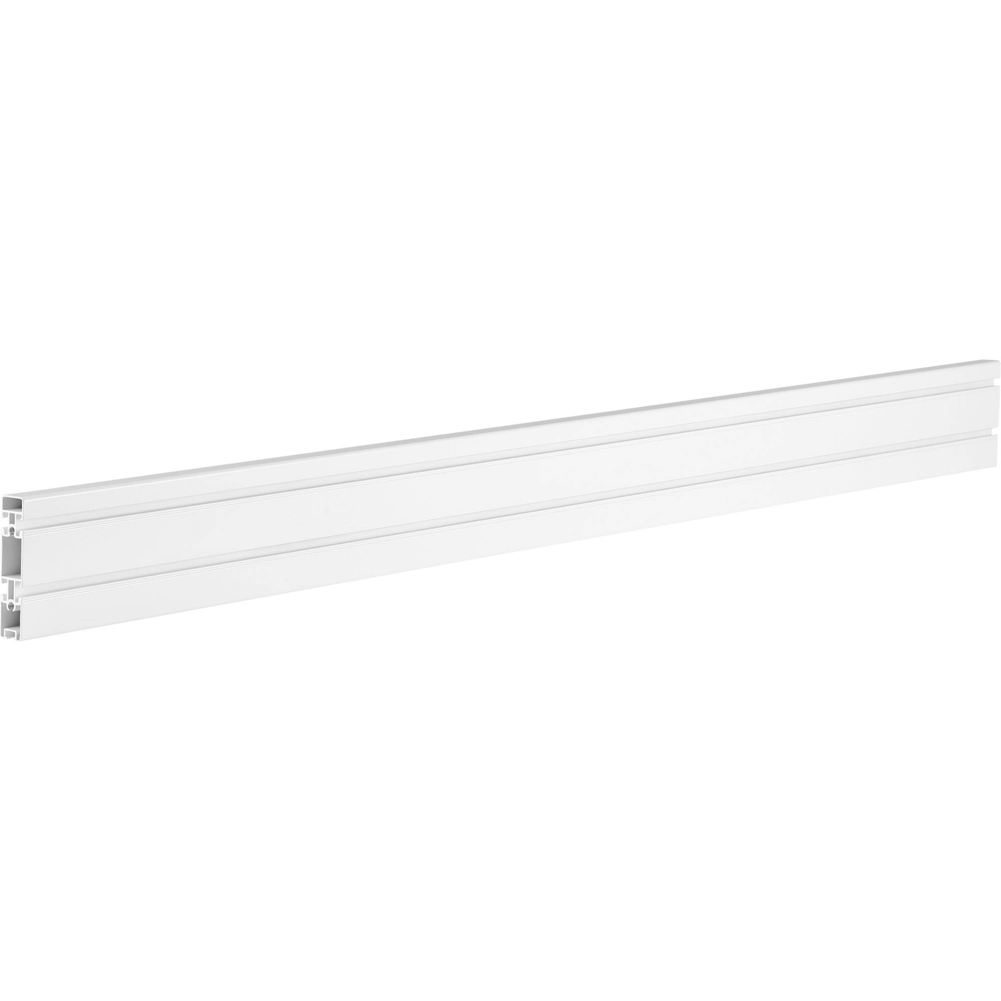 InLine® Slatwall Panel Aluminium, für Wandhalterung, weiß, 1,2m-0