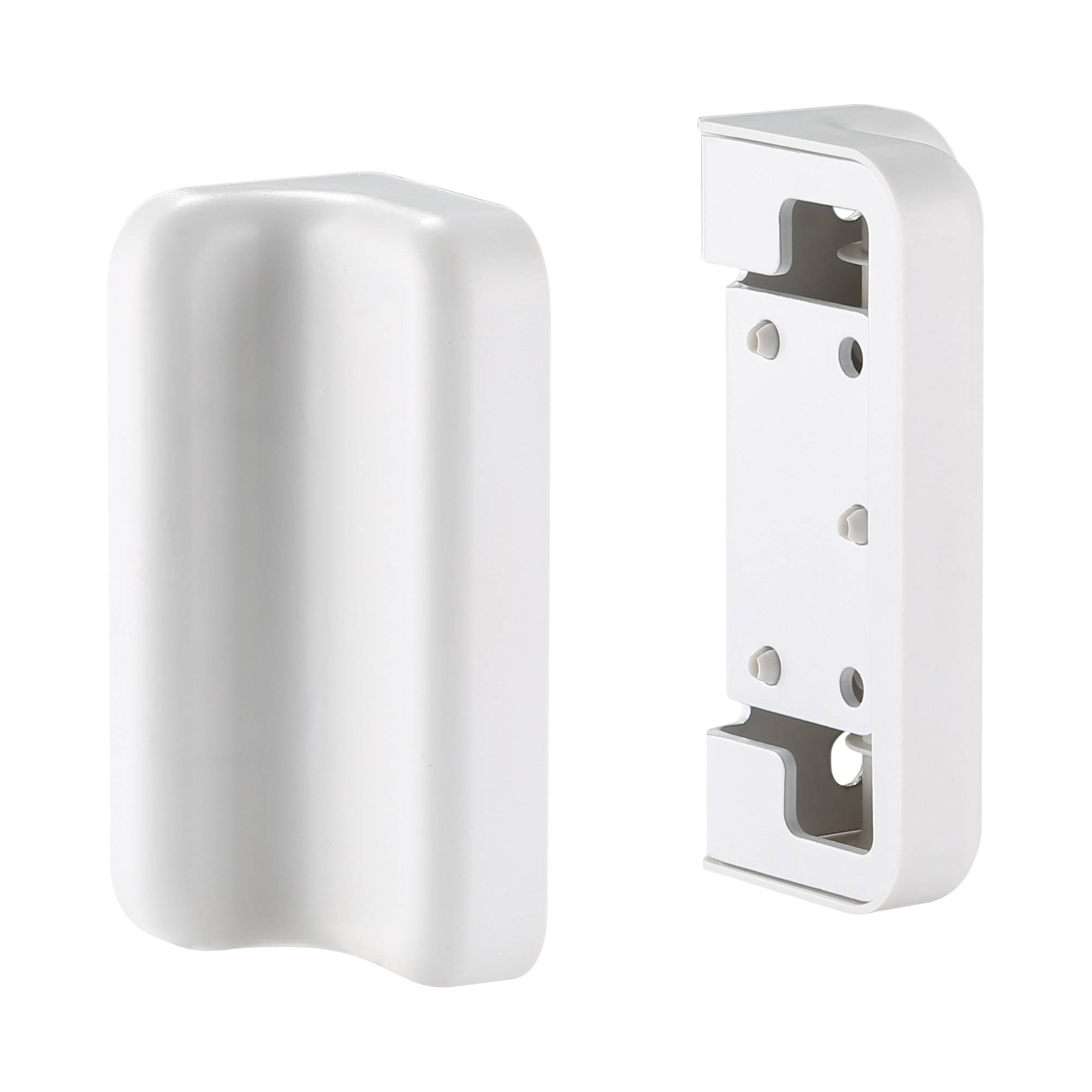 InLine® Slatwall Befestigungswinkel für Wandhalterung Panel, weiß, 2er-Set-0