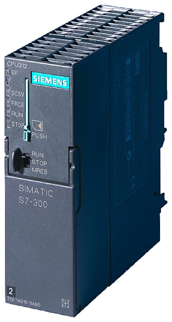 Siemens 6ES7312-1AE14-0AB0 - SIMATIC S7-300, CPU 312 Zentralbaugruppe mit MPI,