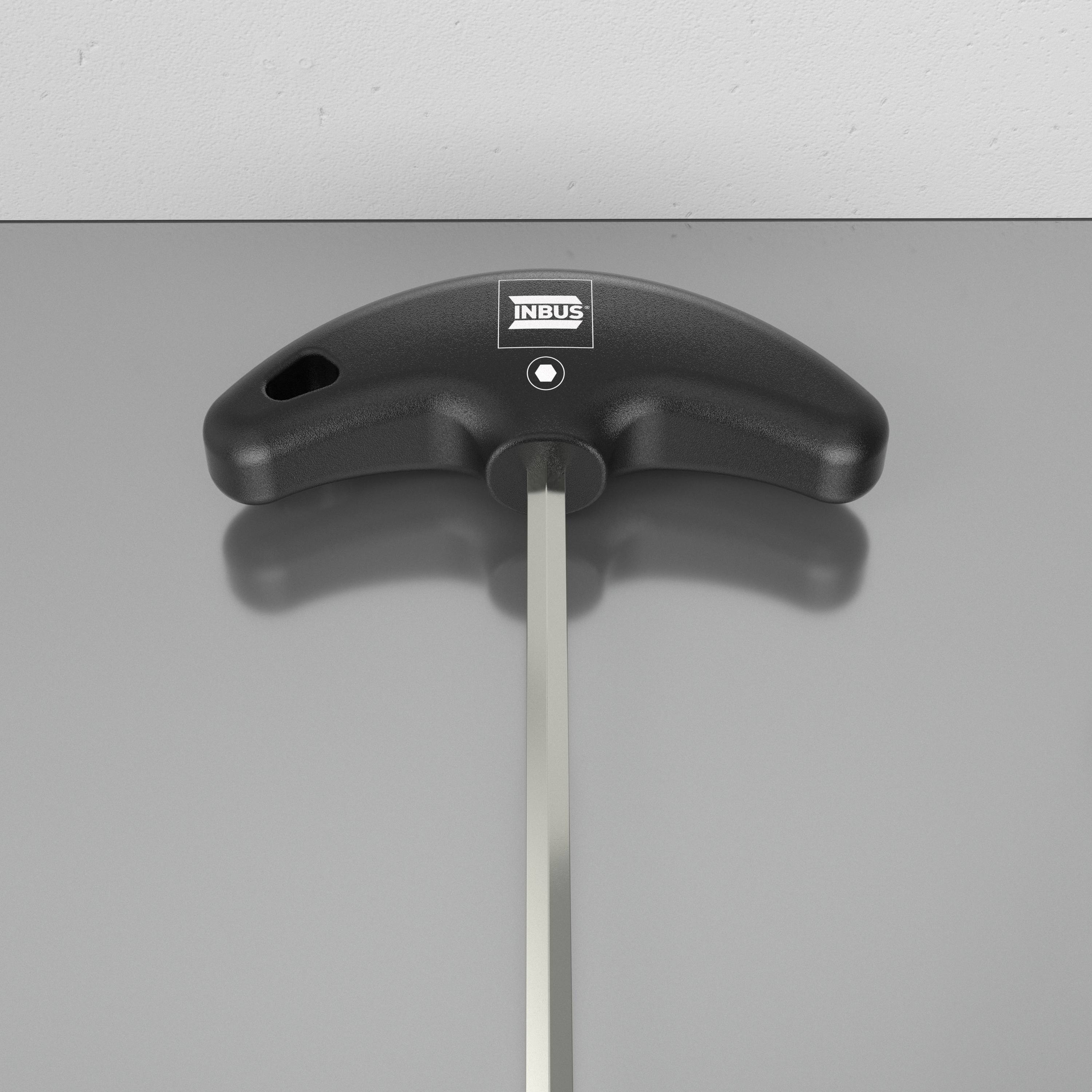 INBUS® Innen-Sechskant Schraubendreher-Set mit T-Griff 2 bis 8 mm | 8teilig - Made in Germany-1