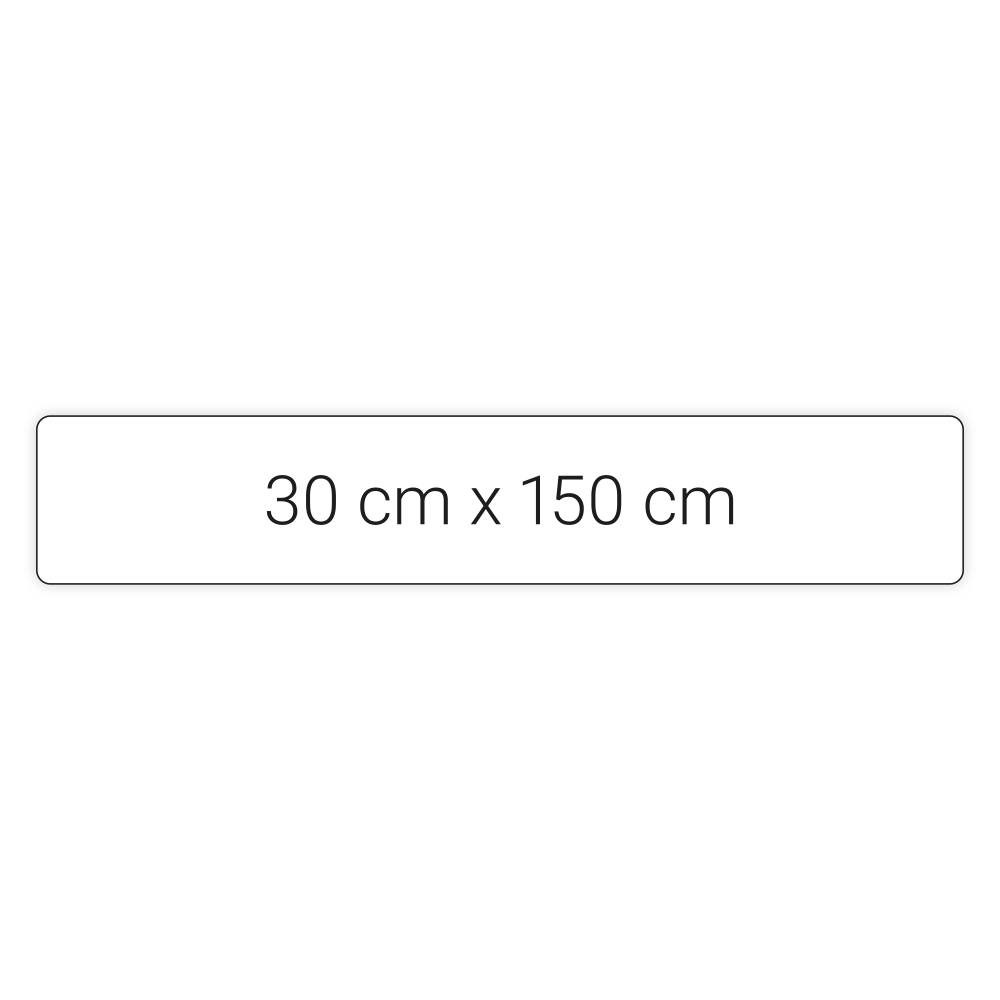 Bodenmarkierungsband WT-5125, Zebrastreifen, Einzelstreifen, 300 x 1500 mm, weiß-0