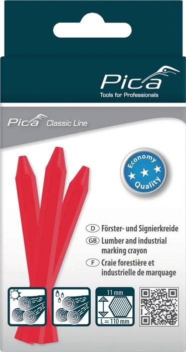 Pica-Marker Signierkreide ECO 11x110mm, rot 591/40-2