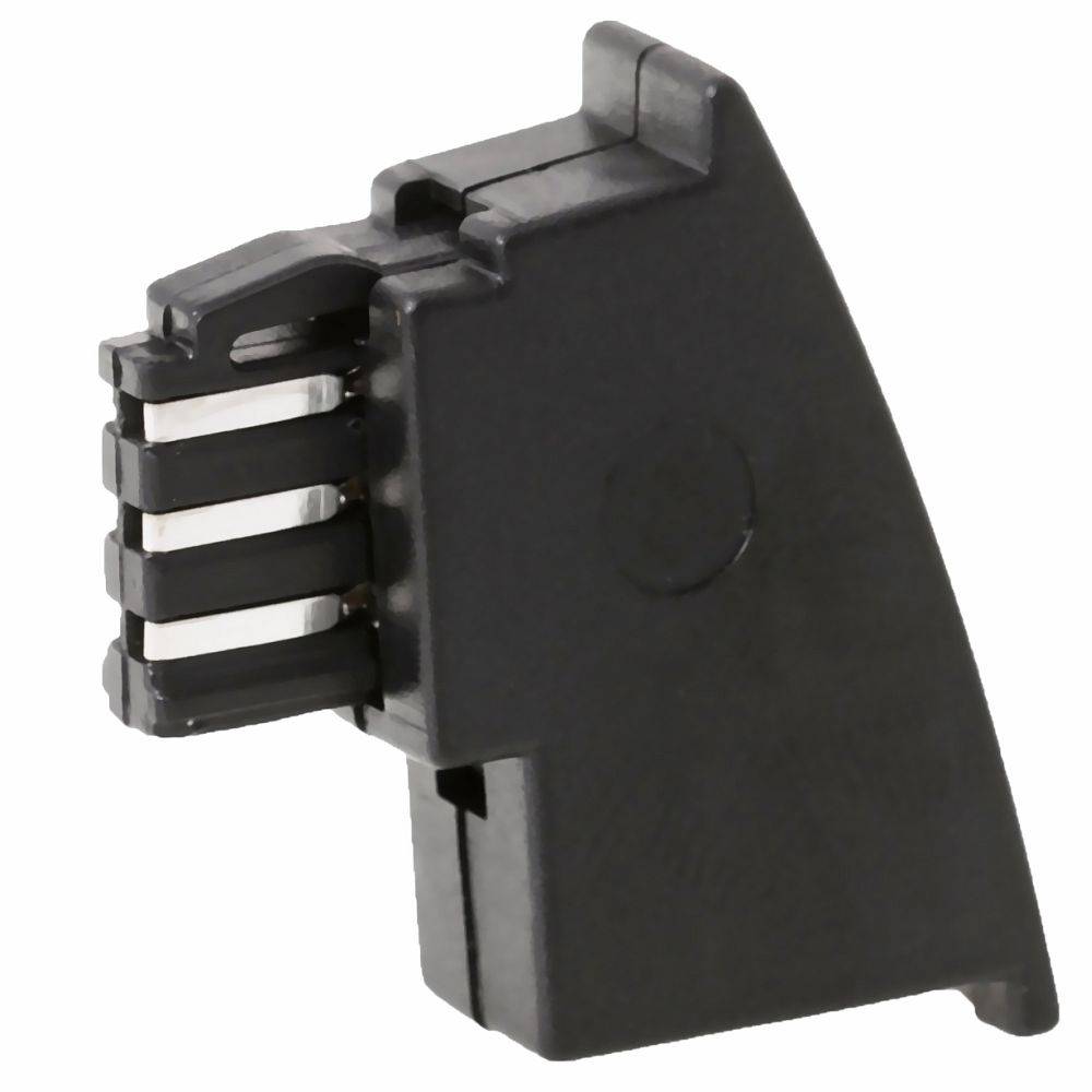 helos Adapter TAE F Stecker/6P4C Buchse, Bel. A, lose Kabel &-0