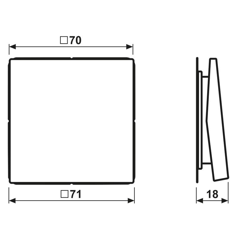 Bluetooth Funk-Wandsender BLE LC 990 253-1