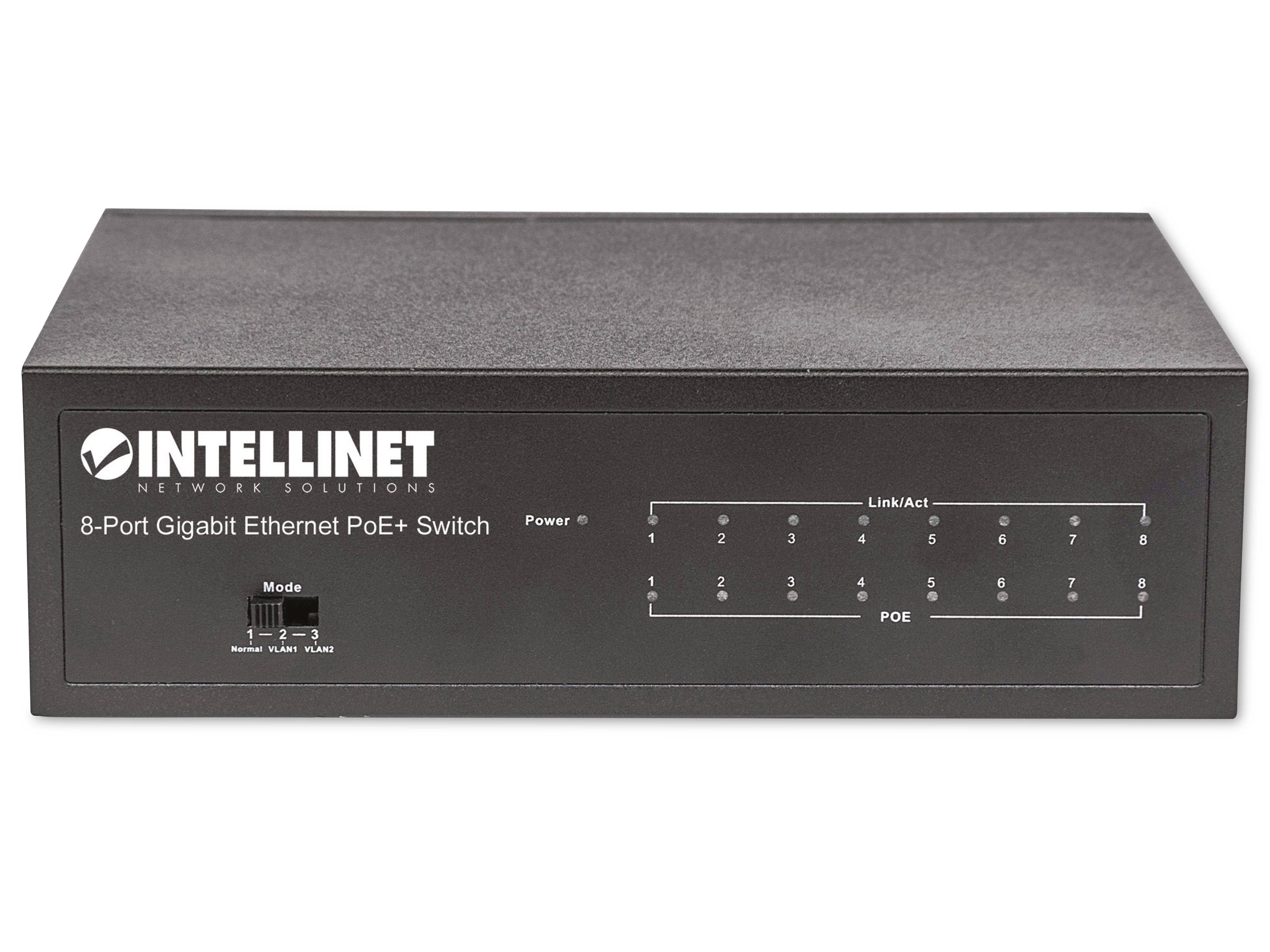 Symbolbild für Intellinet 561204 561204 Netzwerk Switch 8 Port 10 / 100 / 1000 MBit/s