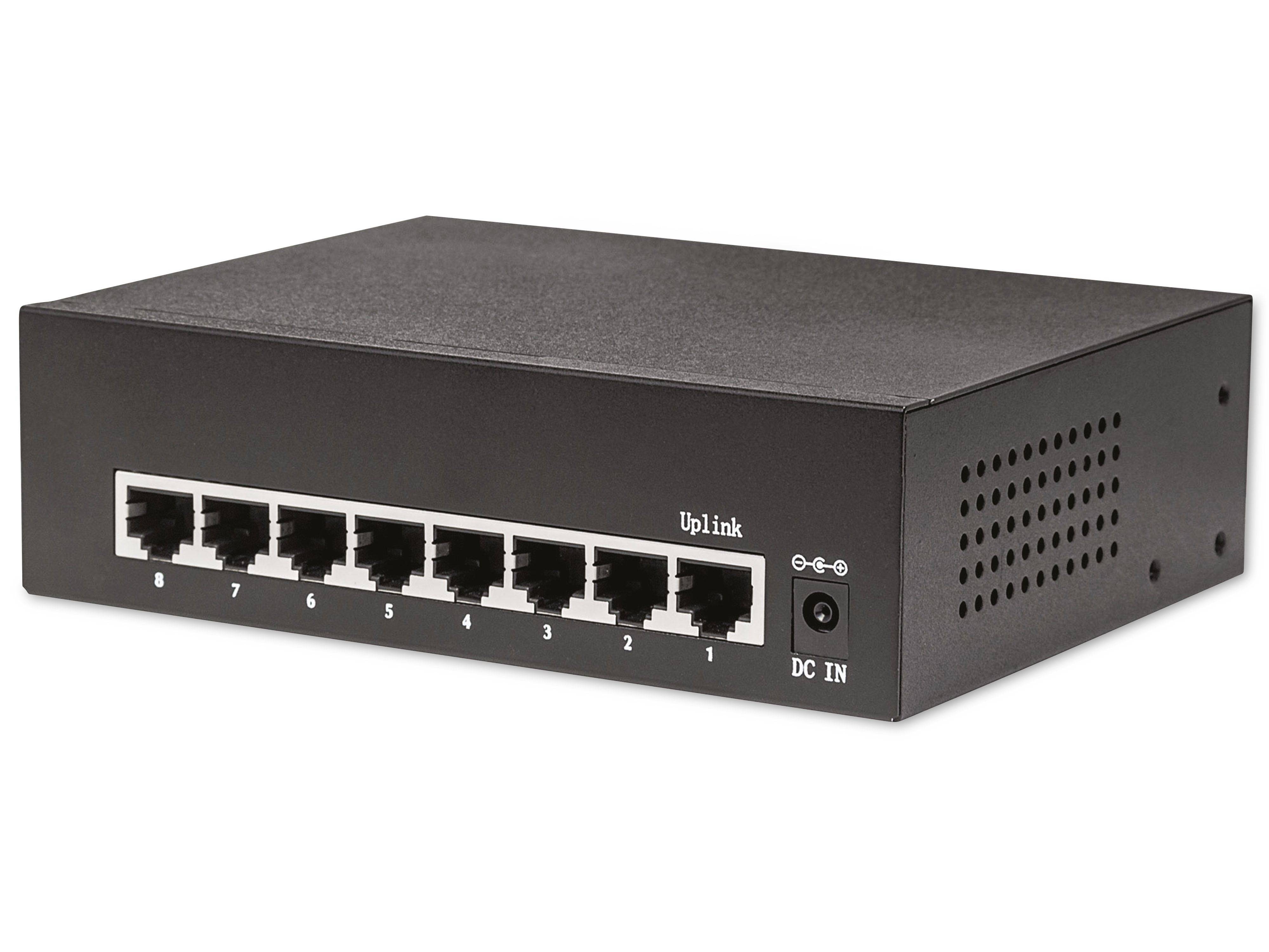 Symbolbild für Intellinet 561204 561204 Netzwerk Switch 8 Port 10 / 100 / 1000 MBit/s