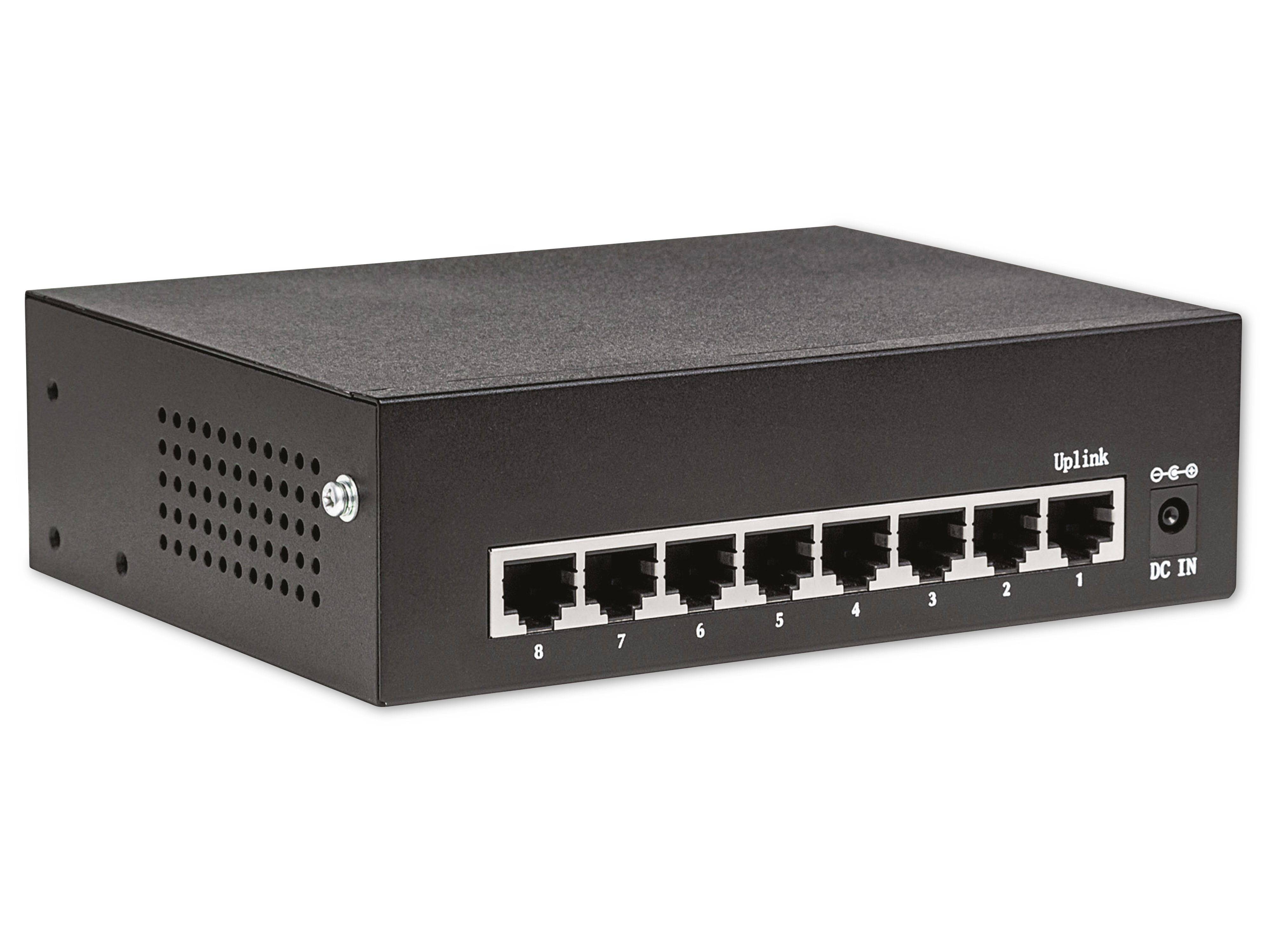 Symbolbild für Intellinet 561204 561204 Netzwerk Switch 8 Port 10 / 100 / 1000 MBit/s