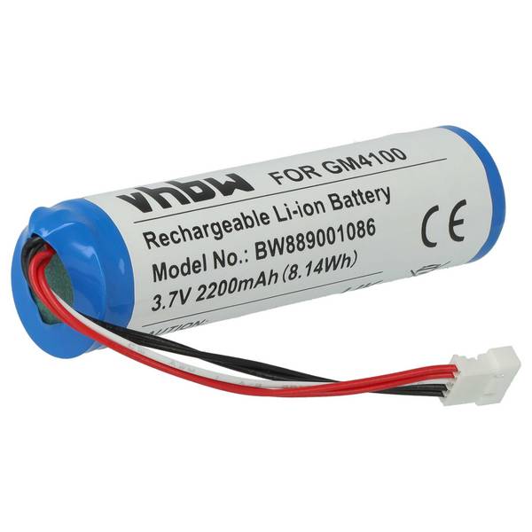 vhbw Akku kompatibel mit Datalogic Gryphon GBT4400 | GBT4430, GM4100, GM4400, GM4430 Barcodescanner POS (2200mAh, 3,7V