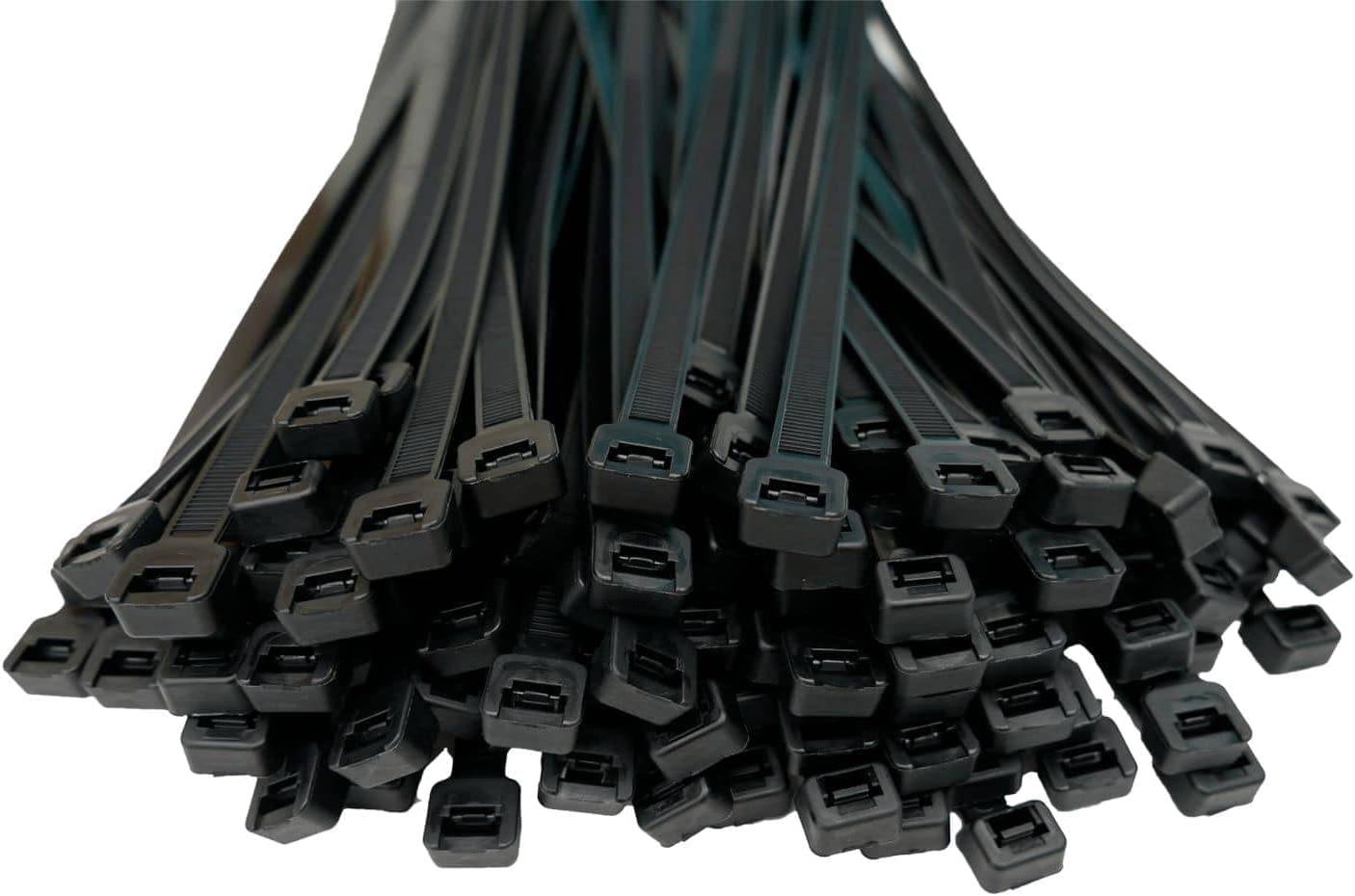 Kabelbinder 1000 Stück schwarz UV beständig Universalbinder 4,8 x 300 mm-4