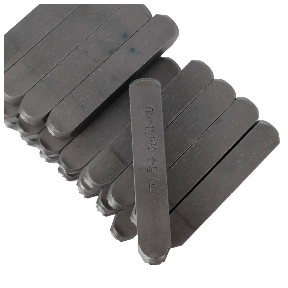Dönges Handschlagstempelsatz spitz, 27-teilig, A - Z, Schrifthöhe 10 mm-4