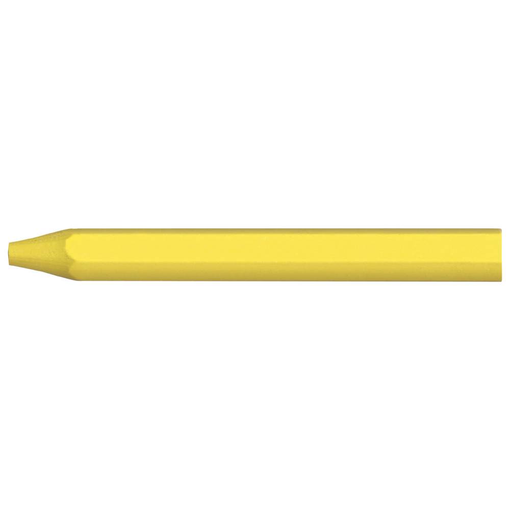 Bleispitz Signierkreide, unpapiert, sechskant, gelb-1