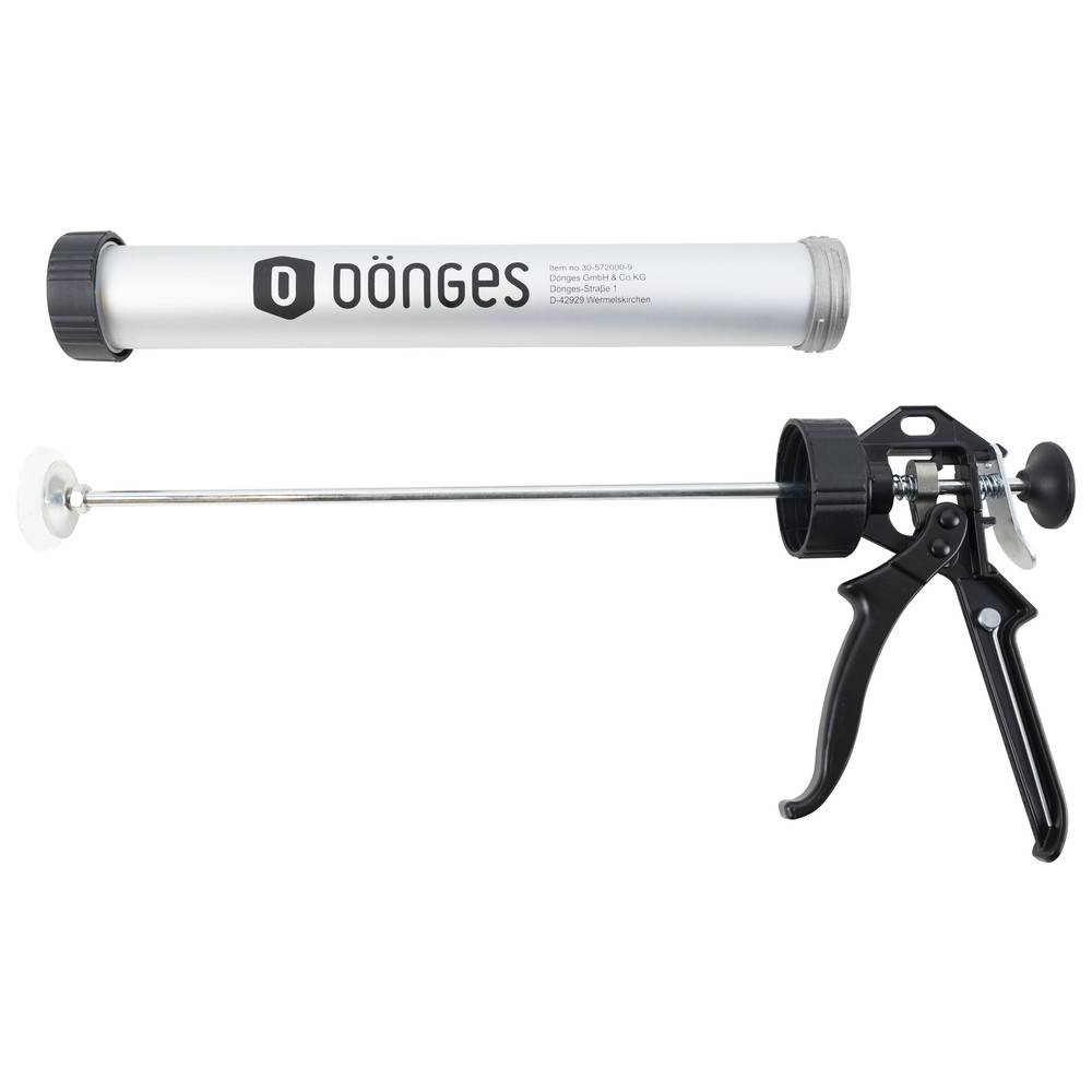 Dönges Kartuschenpistole PROFI-Schub, 600 ml, Vollaluminium-1