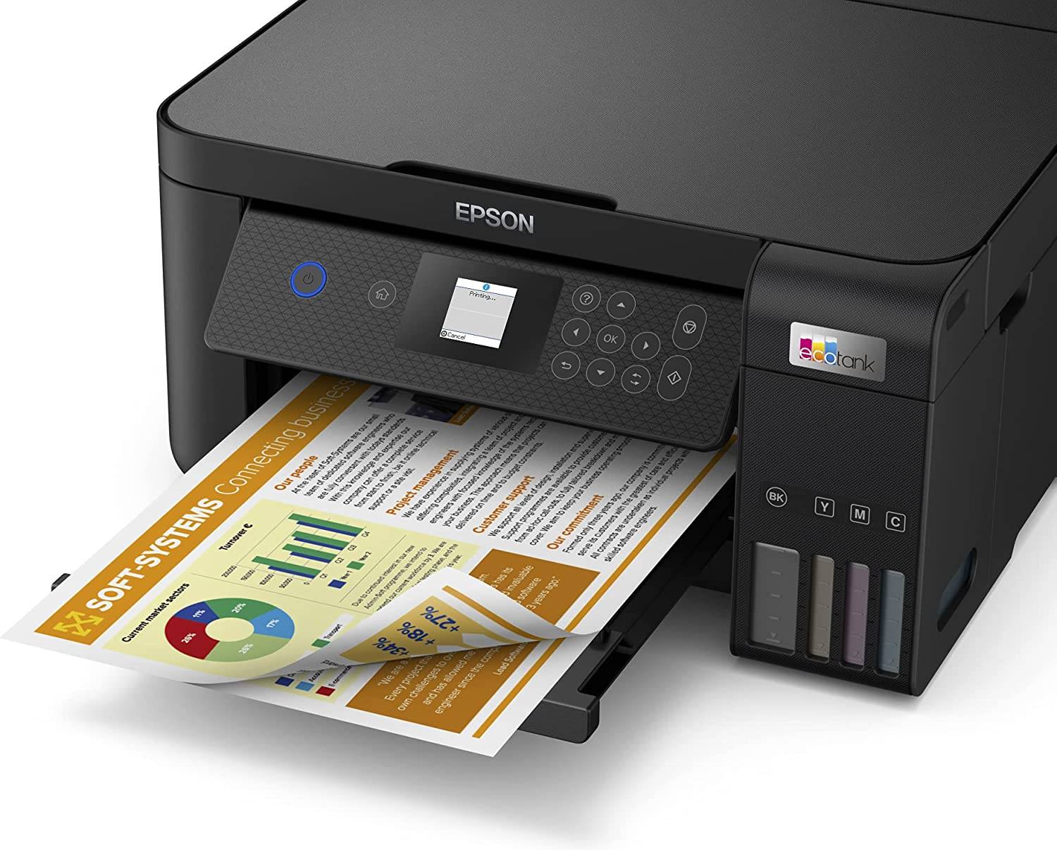 Epson EcoTank ET-2851 3-in-1 Drucker Kopier-/Scan-Funktion Duplex Druck-3
