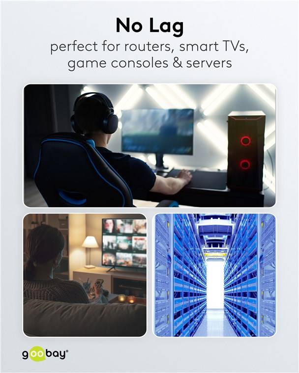 Goobay 91566 RJ45 Patchkabel CAT 6A S/FTP (PiMF) mit CAT 7 Rohkabel Netzwerkkabel 500 MHz Internetkabel Gelb 0,25m-5