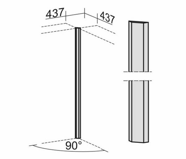 90° Eckverbinder - Büromöbel Geramöbel GmbH