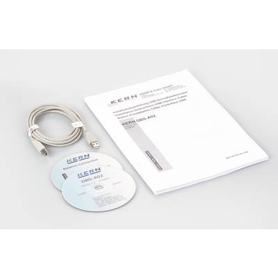 KERN DBS A02 USB Schnittstellen Set Kabel Treiber BalanceConnection Software