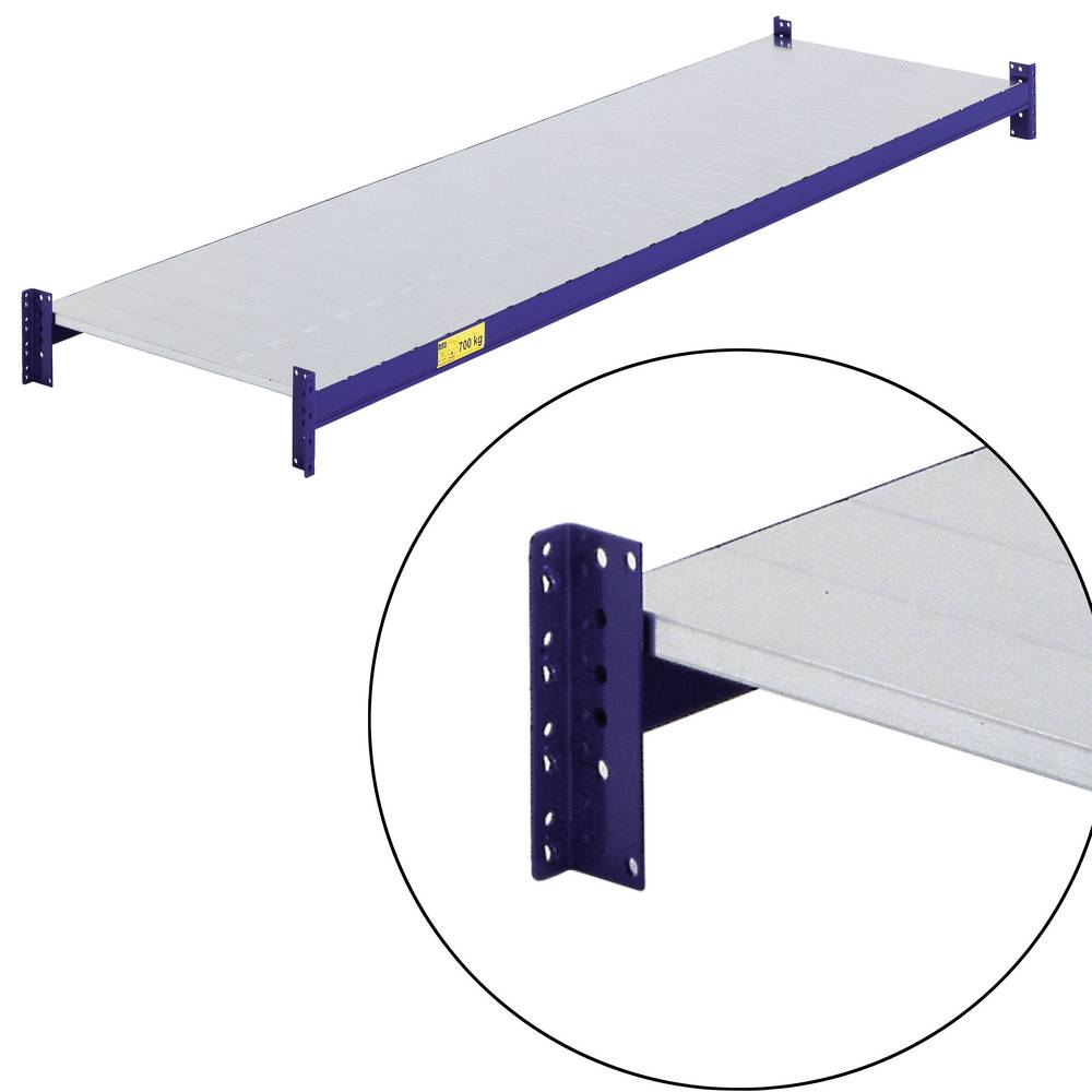 Fachebene Weitspann Set / Einlegesegment 2200x 600 RAL5010-0