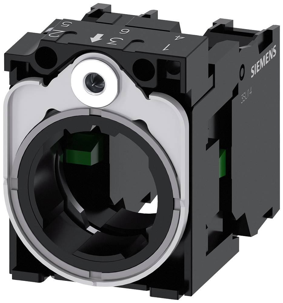 Siemens 3SU1550-1AA10-1NA0 - Halter für 3 Module, Metall, 1S, 1S, Schraubanschl