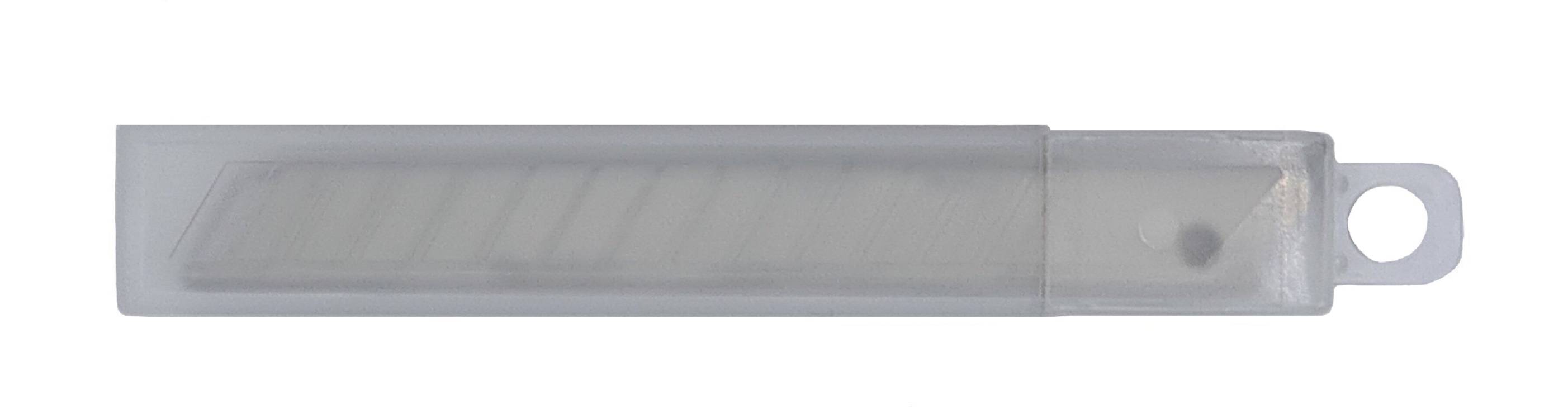 10 Abbrechklingen Cutterklingen Ersatzklingen 9mm gehärtet in 10er Box-0