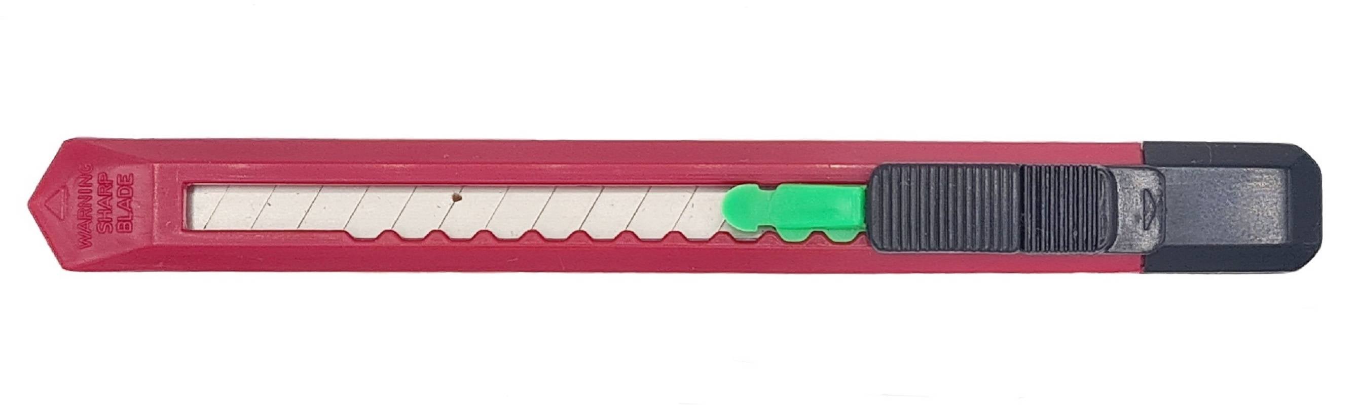 Mini Cuttermesser Kartonmesser Kunststoff mit 9mm Abbrechklinge - einzeln-4