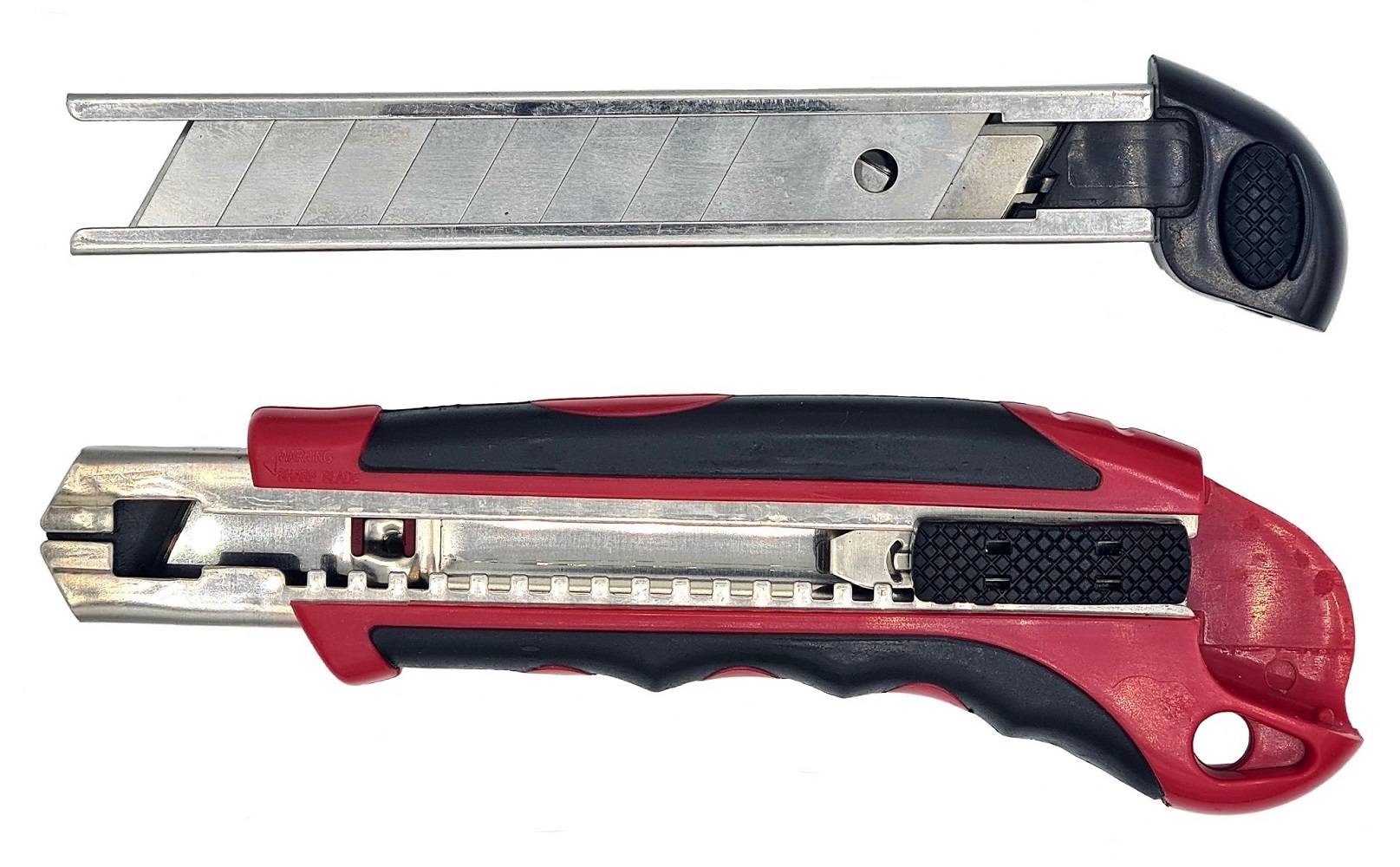 Profi Cuttermesser Universalmesser mit Magazin und 6 Ersatzklingen 18mm - einzeln-3