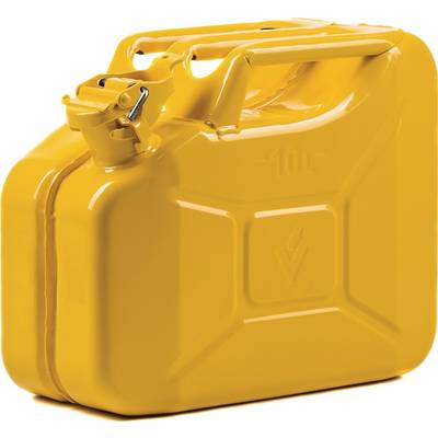 Kraftstoffkanister 10l Zinkgelb RAL 1018 Stahlbl.0,9mm L345xB165xH275mm VALPRO-0