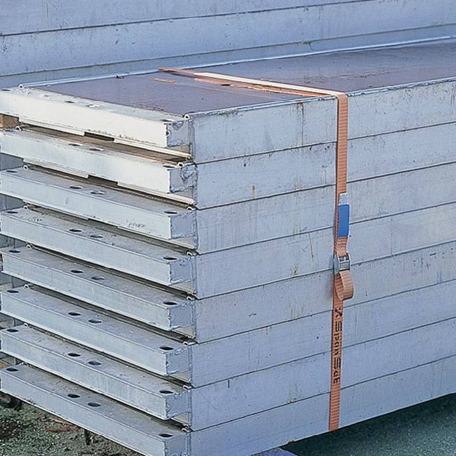 Ratschen-Zurrgurt DIN 12195-2 L.4m B.50mm 1-tlg.m.Ratsche LC U 2000 daN-1