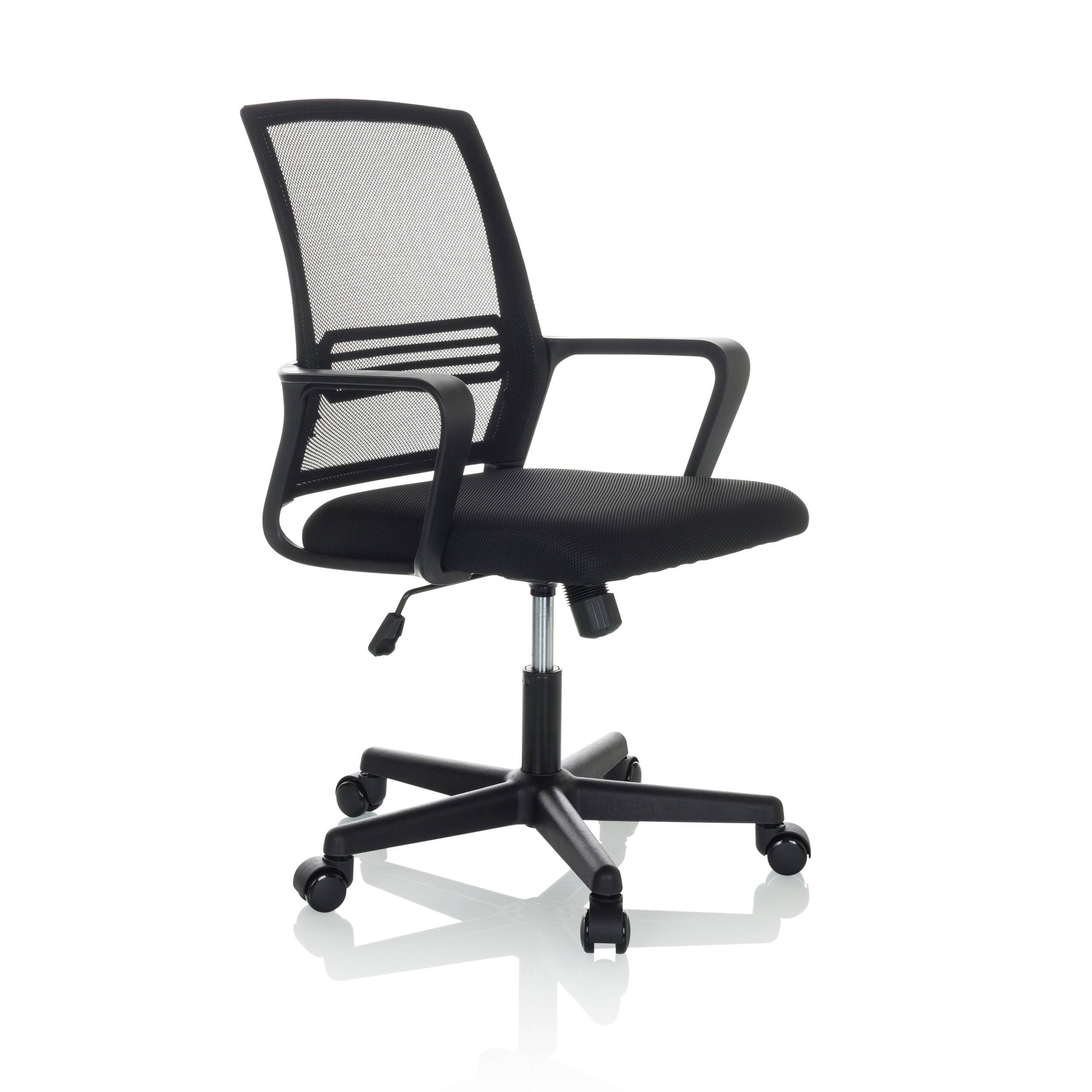 Bürostuhl Drehstuhl STAR-TEC YU I Netzstoff schwarz schwarz MyBuero-4