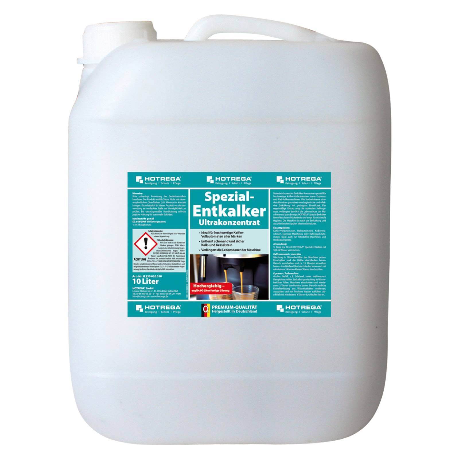 HOTREGA Spezial-Entkalker Ultrakonzentrat - Inhalt:10 Liter-0