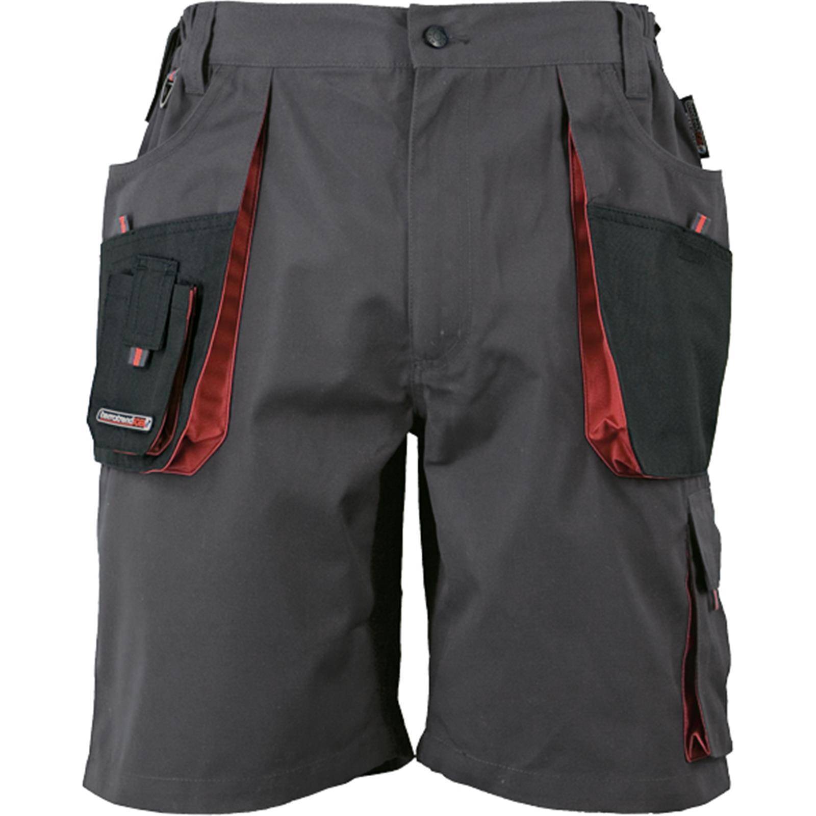 Terrax Short Hose grau/schwarz/orange Gr. 44