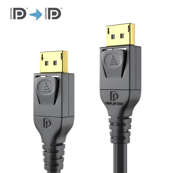Aktives 8K DisplayPort Kabel - 7.50m, schwarz