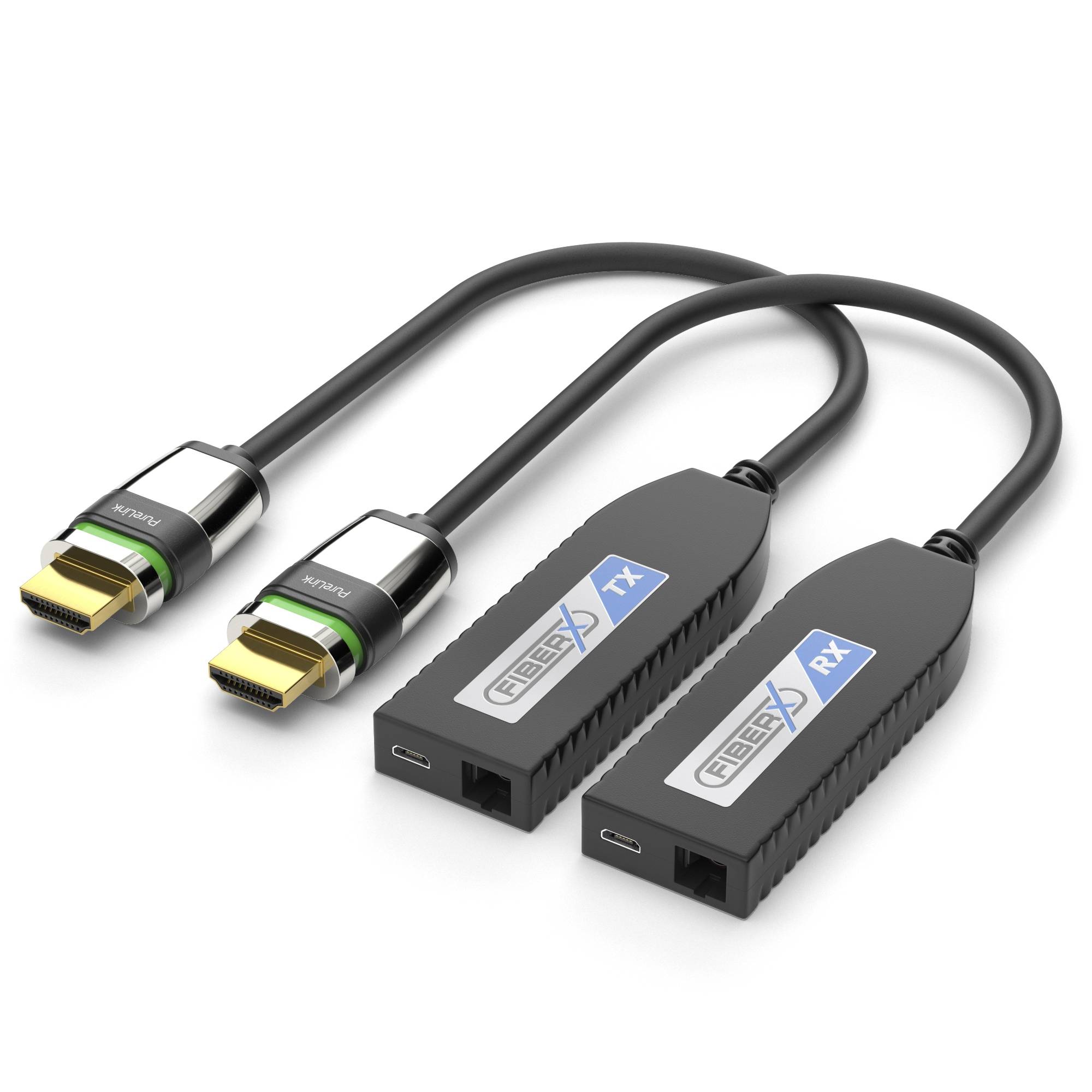 4K Premium Hochgeschwindigkeits-HDMI-Multimode-Glasfaser-Extender-Set, ULS™-0